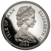 1 Crown - Elizabeth II College of Arms; Earl of Derby; Platinum obverse image