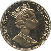 1 Crown - Elizabeth II Persian Cat obverse image