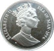 1 Crown - Elizabeth II Grey Seal obverse image