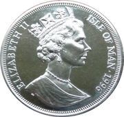1 Crown - Elizabeth II Queen Elizabeth's 70th Birthday obverse image