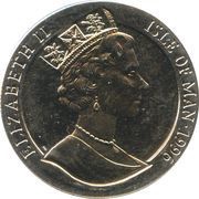 1 Crown - Elizabeth II Year of the Rat obverse image