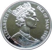 1 Crown - Elizabeth II Cross Country Skier obverse image