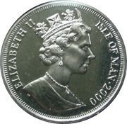 1 Crown - Elizabeth II Prince William's 18th Birthday obverse image