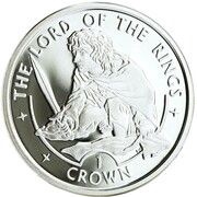 1 Crown - Elizabeth II Frodo, United Kingdom, 2003 reverse image