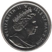 1 Crown - Elizabeth II Gunpowder Plot - Guy Fawkes obverse image