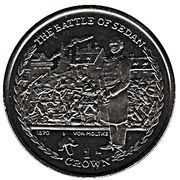 1 Crown - Elizabeth II The Battle of Sedan, United Kingdom, 2006 reverse image