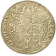 1 Thaler - Johann Georg, Bohemia, 1612 reverse image