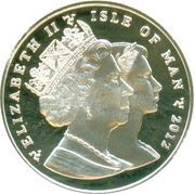 1 Crown - Elizabeth II Euro Currency obverse image