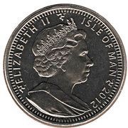 1 Crown - Elizabeth II World Cup Brazil obverse image