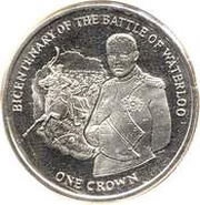 1 Crown - Elizabeth II Napoléon, United Kingdom, 2015 reverse image
