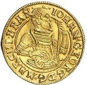 1 Ducat - Johann Georg von Brandenburg Ansbach obverse image