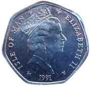 50 Pence - Elizabeth II Christmas obverse image