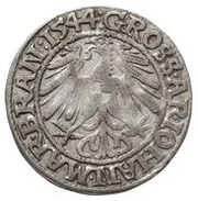 1 Groshen - Johann, Bohemia, 1544-1546 reverse image