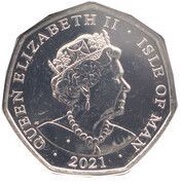 50 pence - Elizabeth II HRH Duke of Edinburgh - 1960's obverse image