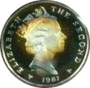 1 Pound - Elizabeth II Viking; Silver Piedfort obverse image