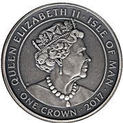 1 Crown - Elizabeth II Battle of Stiklestad obverse image