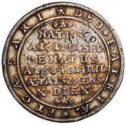 ¼ Thaler - Georg III Death of Georg III, Bohemia, 1664 reverse image