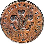 1 Penny Bank Token obverse image