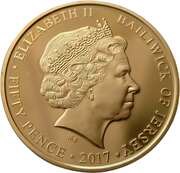 50 Pence - Elizabeth II Platinum Wedding obverse image