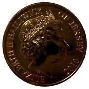 5 Pounds - Elizabeth II DBF: Ginger Lacey obverse image