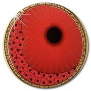 5 Pounds - Elizabeth II Remembrance Poppy, United Kingdom, 2022 reverse image