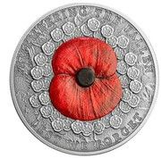 10 Pounds - Elizabeth II Remembrance Poppy, United Kingdom, 2022 reverse image