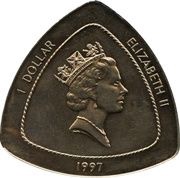 1 Dollar - Elizabeth II Wreck of the "Sea Venture" obverse image
