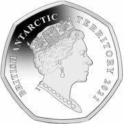 50 Pence - Elizabeth II The Crown Jewels; Silver obverse image