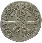1 Kreuzer - Maximilian II Breslau, Bohemia, 1564-1569 reverse image