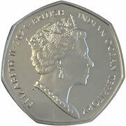 50 Pence - Elizabeth II Father Christmas obverse image