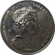 1 Dollar - Elizabeth II Golden Jubilee - In Automobile obverse image