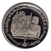 1 Dollar - Elizabeth II Honeymoon at Birkhall, United Kingdom, 2007 reverse image