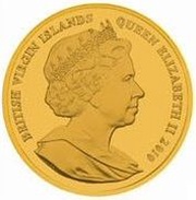 10 Dollars - Elizabeth II Peanuts - Snoopy 60 years; Gold obverse image