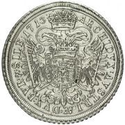 1 Thaler - Charles VI Breslau, Bohemia, 1713-1714 reverse image