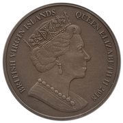 20 Dollars - Elizabeth II Pegasus; Silver Antique Finish obverse image