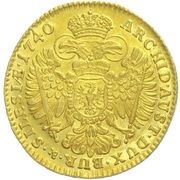 1 Ducat - Charles VI Breslau, Bohemia, 1726-1740 reverse image