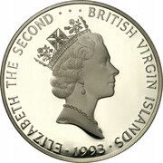 25 Dollars - Elizabeth II Javan Rhinoceros obverse image