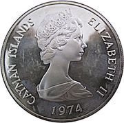 2 Dollars - Elizabeth II 2nd portrait; silver obverse image