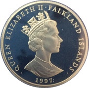 50 Pence - Elizabeth II Birth Princess Elizabeth obverse image