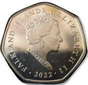 50 Pence - Elizabeth II Platinum Jubilee obverse image