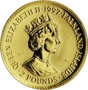 2 Pounds - Elizabeth II King Henry VIII obverse image