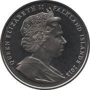 1 Crown - Elizabeth II Referendum obverse image
