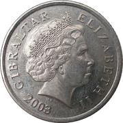 10 Pence - Elizabeth II Europort; head with tiara obverse image