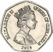 50 Pence - Elizabeth II Christmas obverse image