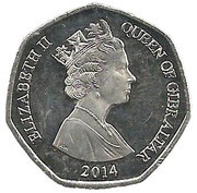 50 Pence - Elizabeth II Christmas obverse image