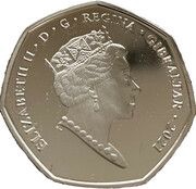 50 Pence - Elizabeth II Guess How Much I Love You obverse image