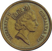 1 Pound - Elizabeth II 1967 Referendum obverse image