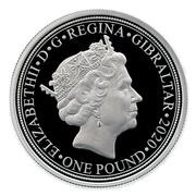 1 Pound - Elizabeth II Ravenclaw Crest obverse image