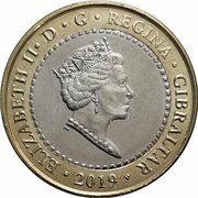 2 Pounds - Elizabeth II 2019 Island Games obverse image