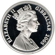 5 Pounds - Elizabeth II 2004 Summer Olympics - Holland obverse image